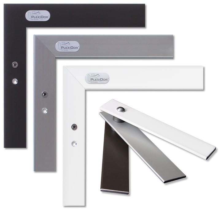 White, silver and bronze are the three color choices available 